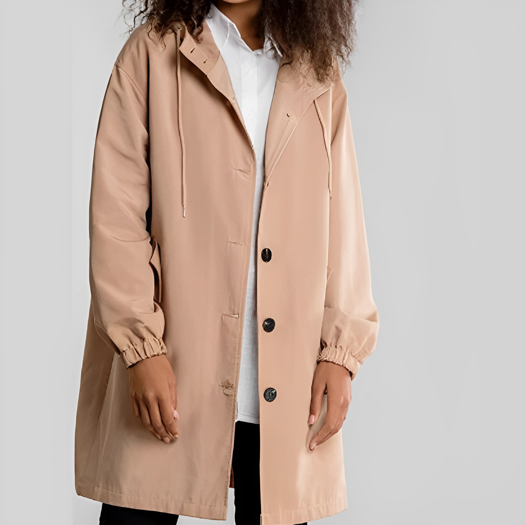 GR | Stylish waterproof rain jacket with
