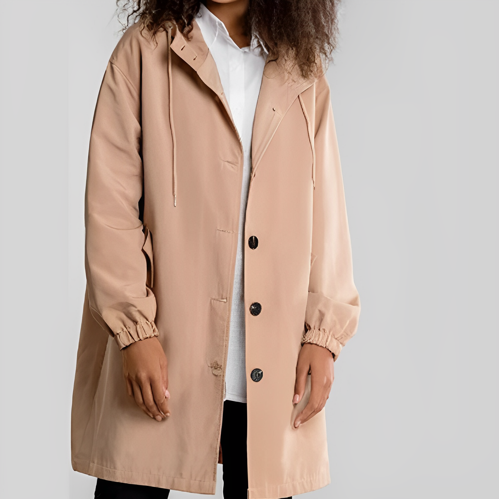 GR | Stylish waterproof rain jacket with