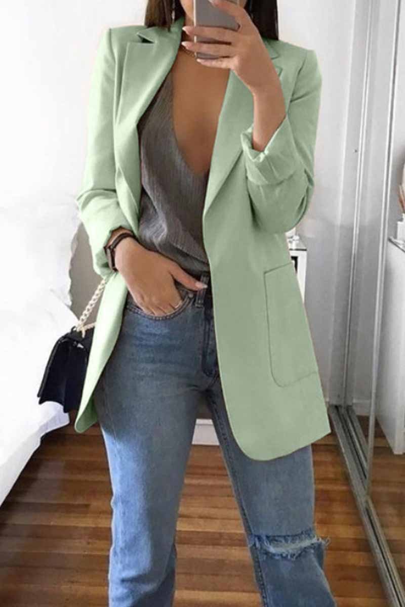 GR | Comfortable long blazer