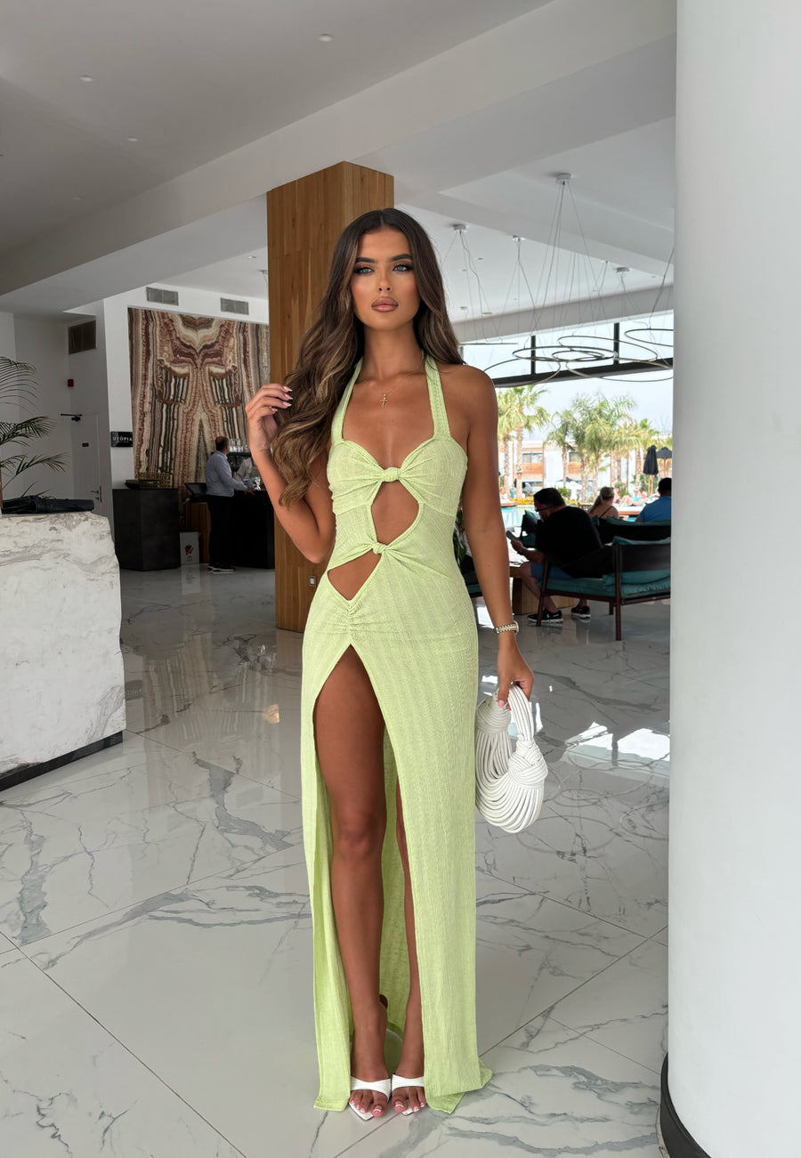 GR | Midikleid mit Cut-Out für Frauen
