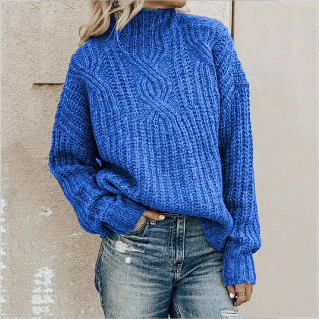 GR | modischer Rollkragenpullover für Frauen