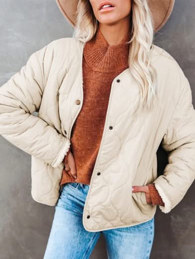 GR | Padded quilted jacket for women: Elegance and comfort for the