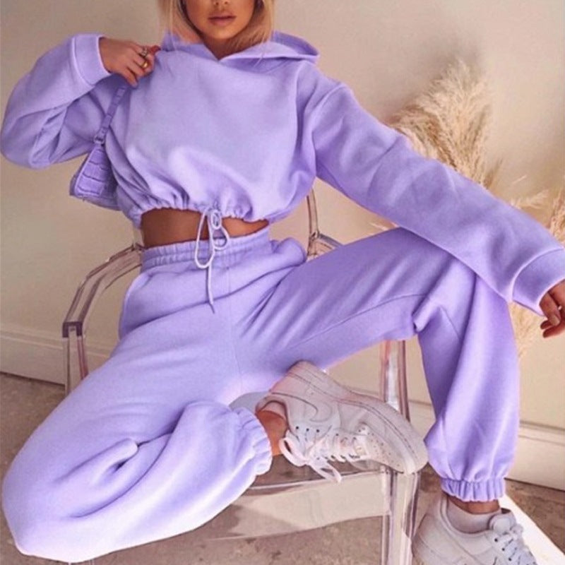 GR Elegance - Women's 2-piece tracksuit with long-sleeved hoodie 