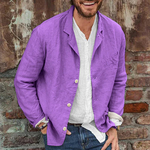 GR | Jacket made of cotton and linen