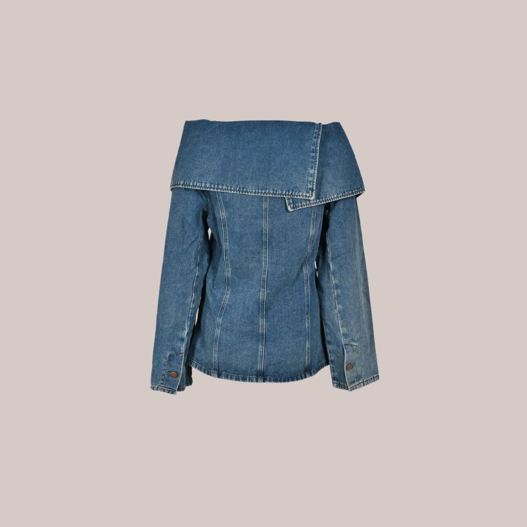 GR - Stylish denim jacket with button details