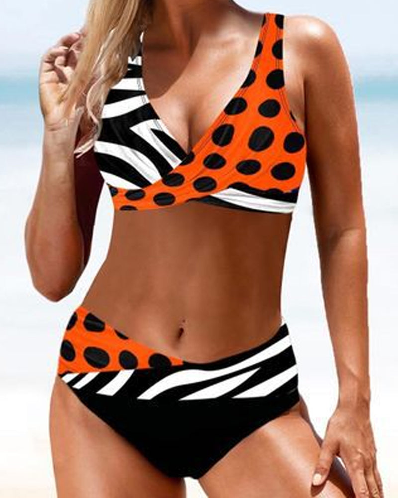 GR | Colorful Bikini Swimsuit