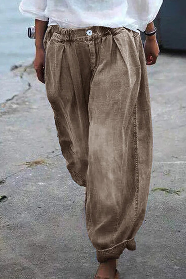 GR | Bohemian Floral Printed Oversized Harem Pants 