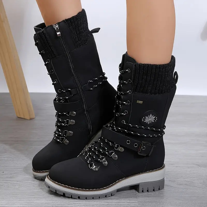 GR | Trendy mid-length winter boots