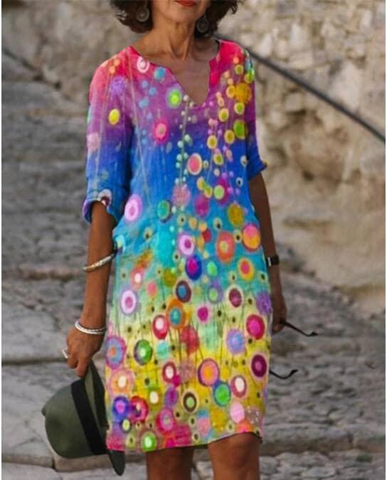 GR | Dresses made from high-quality designer motifs