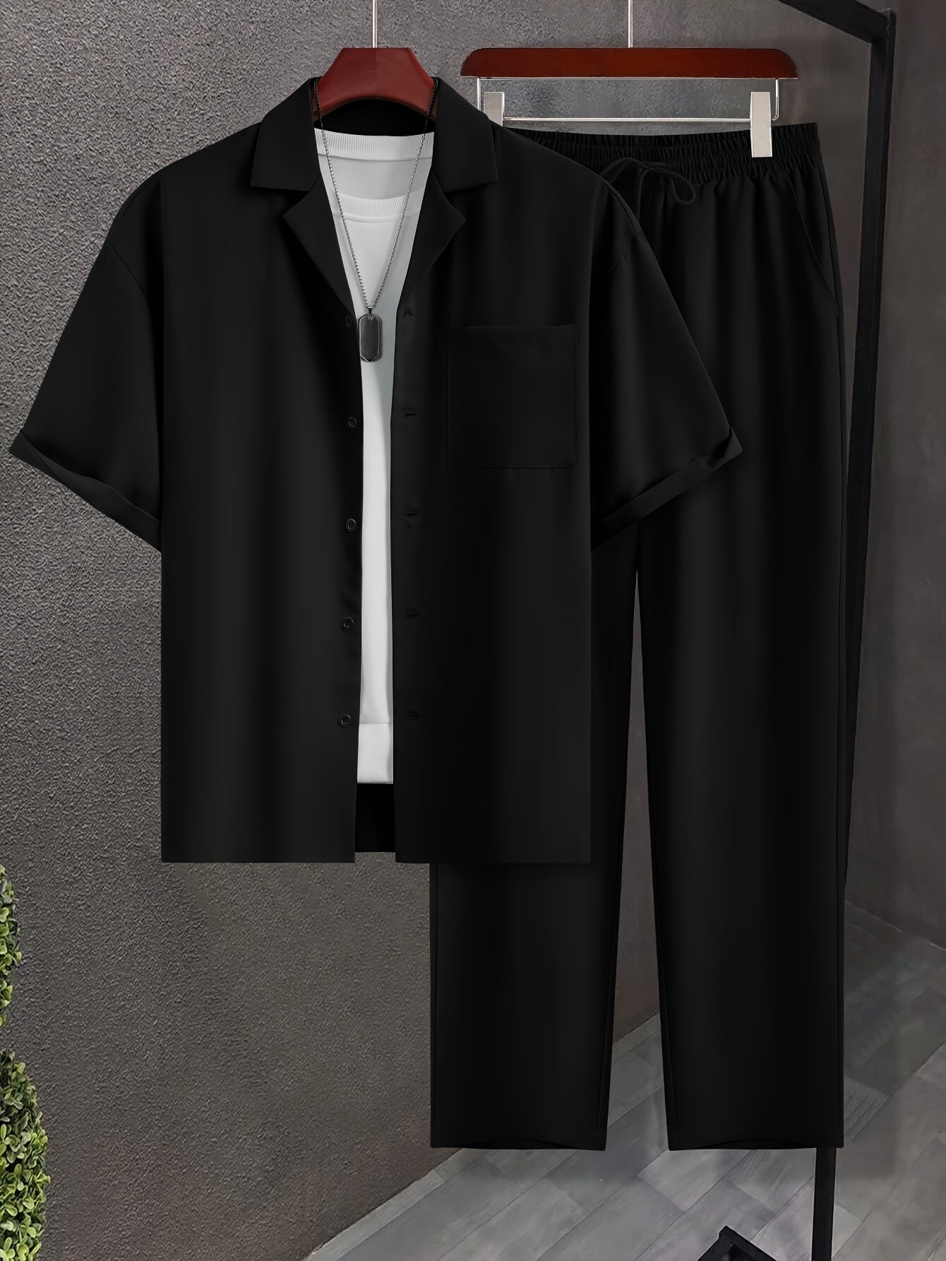 GR | Summer outfit set in a single color