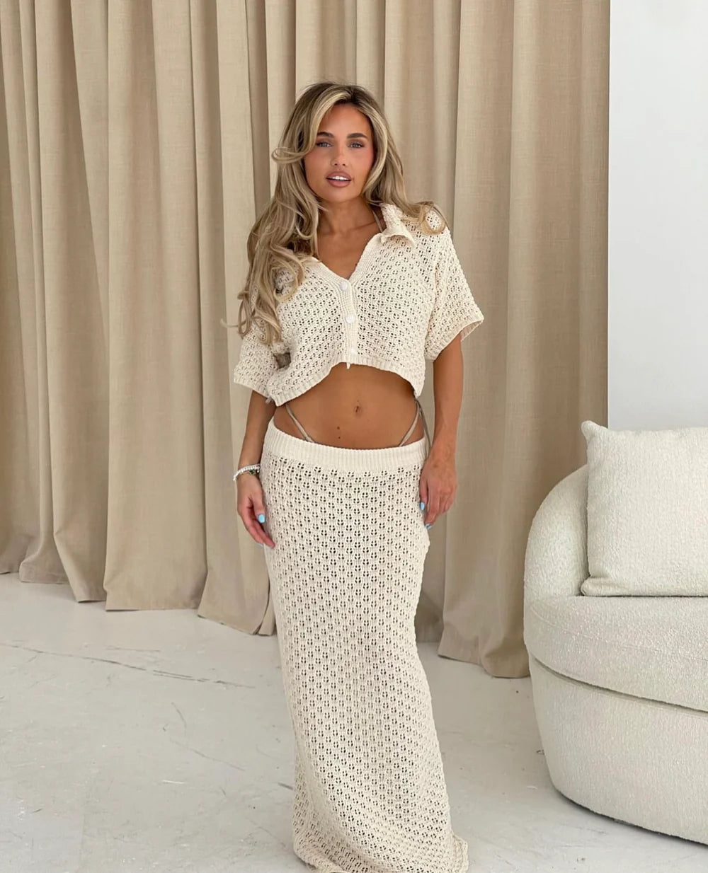 Chic crochet set