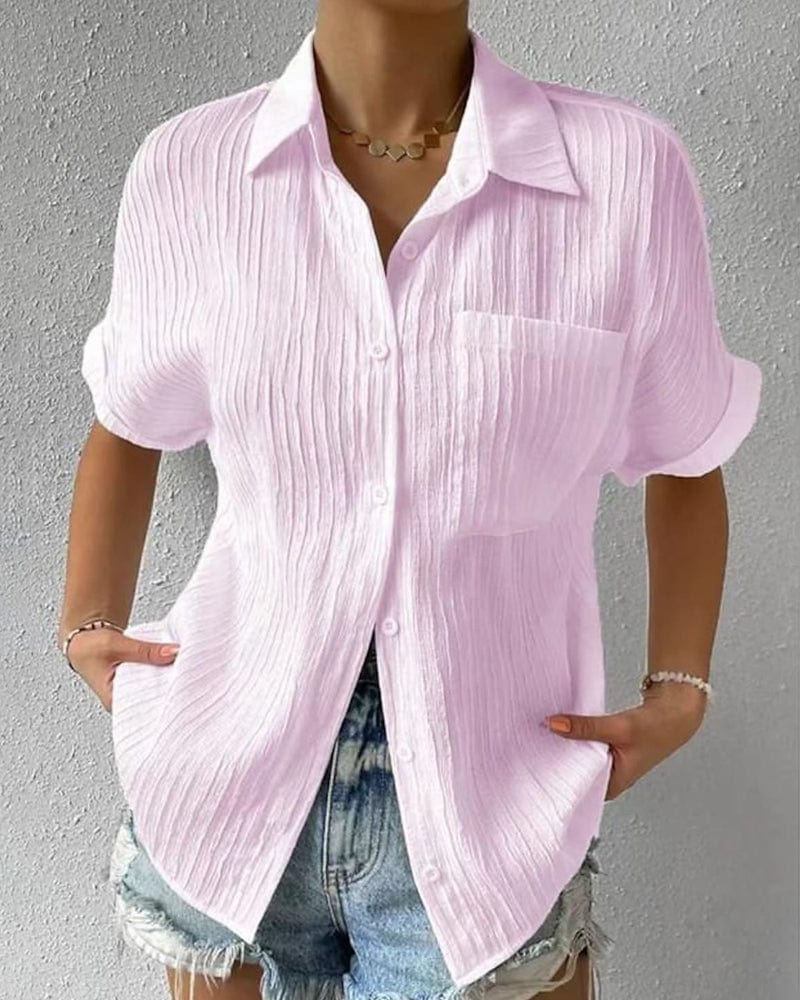 GR | Comfortable, solid-colored shirt