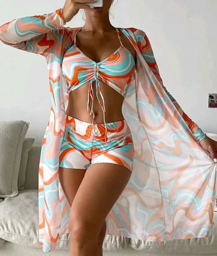 GR 1-piece bikini set | Demi set