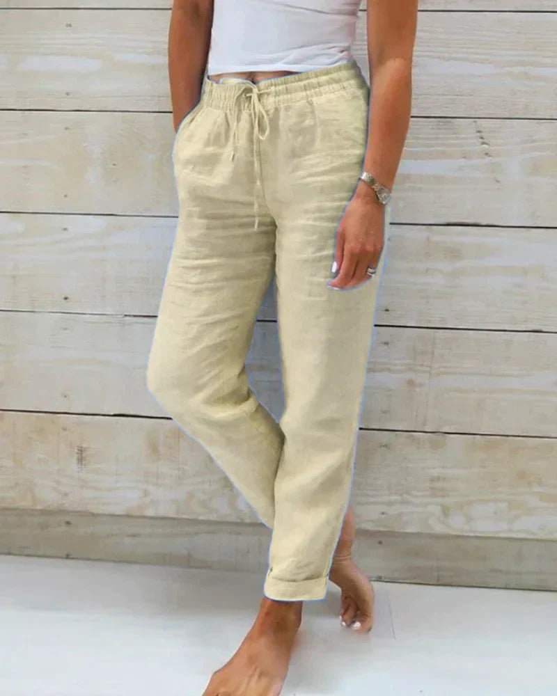 GR | Stylish linen trousers