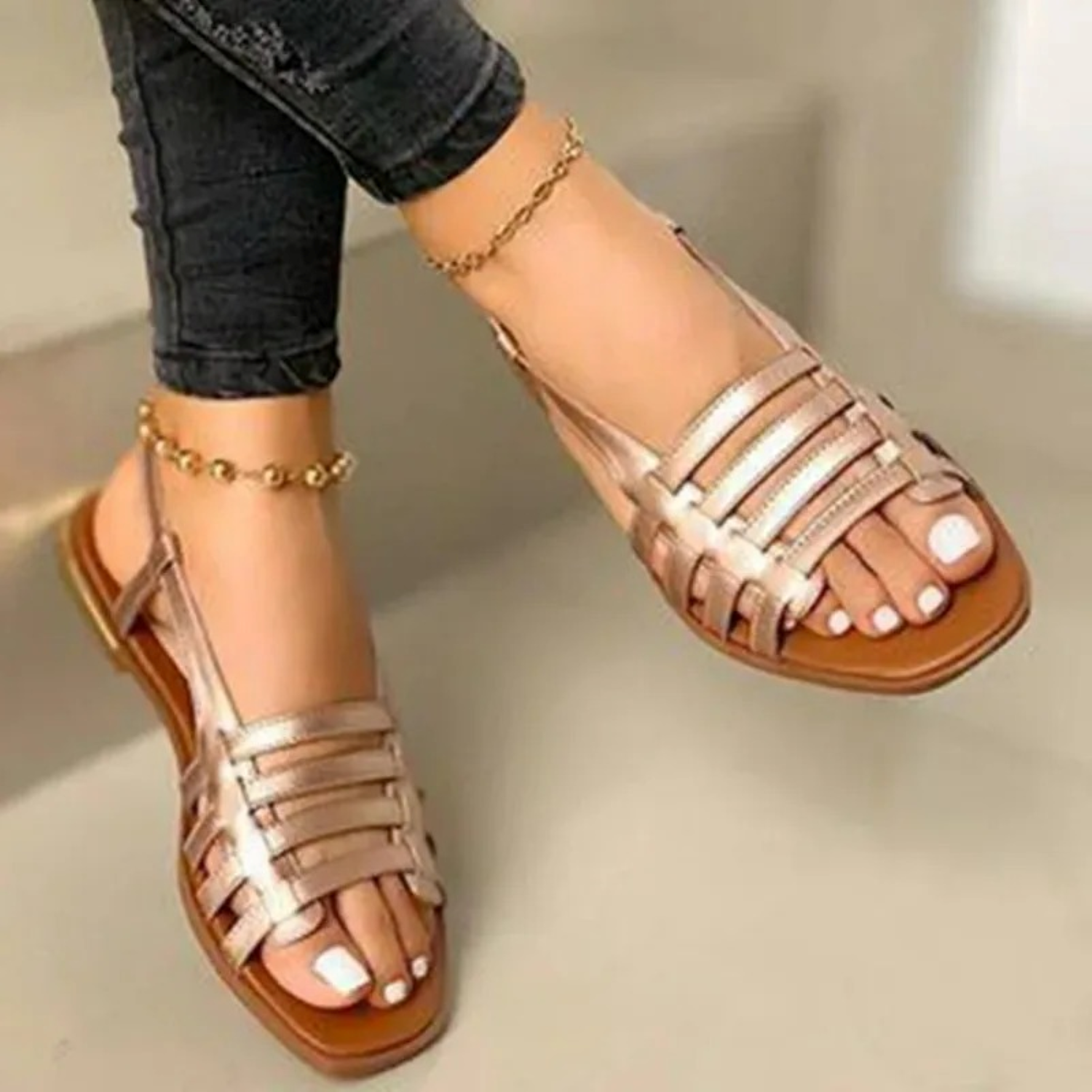 GR | Flat Sole Sandals