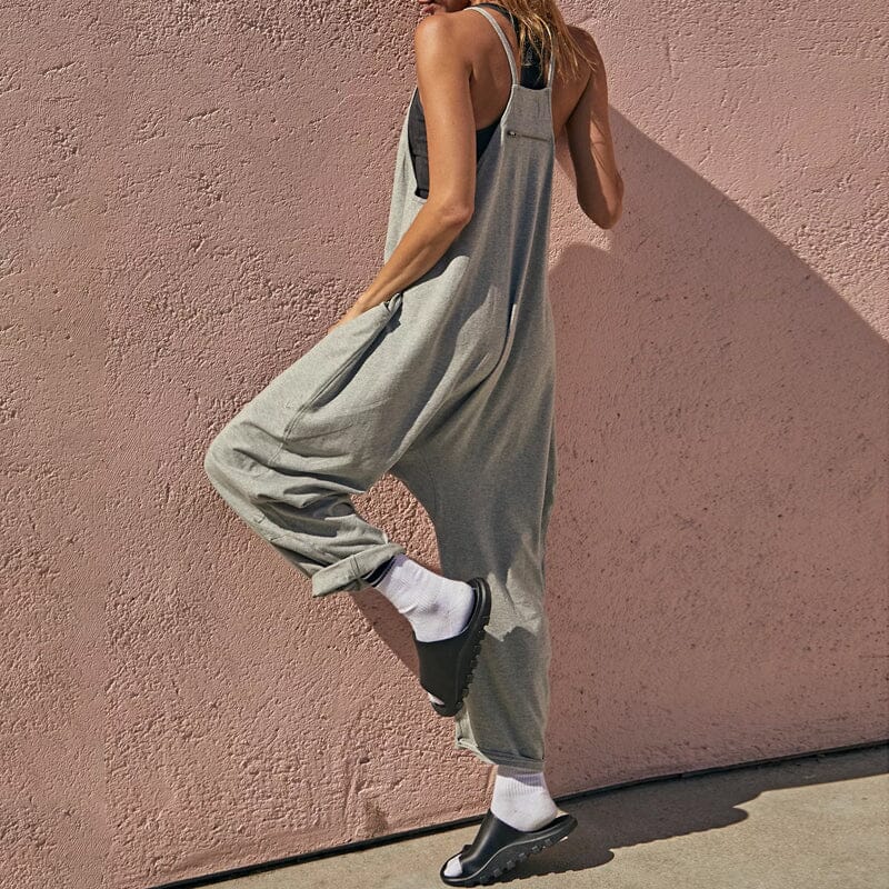 GR | Loose Wide Leg Sleeveless Jumpsuit for Women
