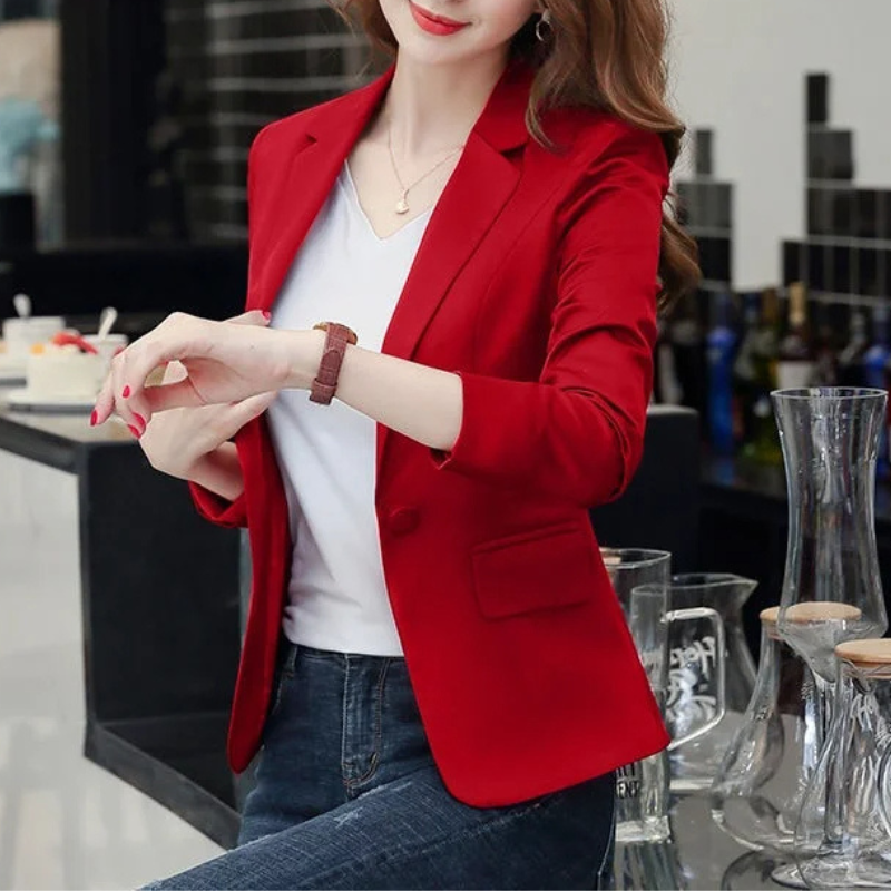 GR | Elegant women's blazer with long sleeves, ideal for work