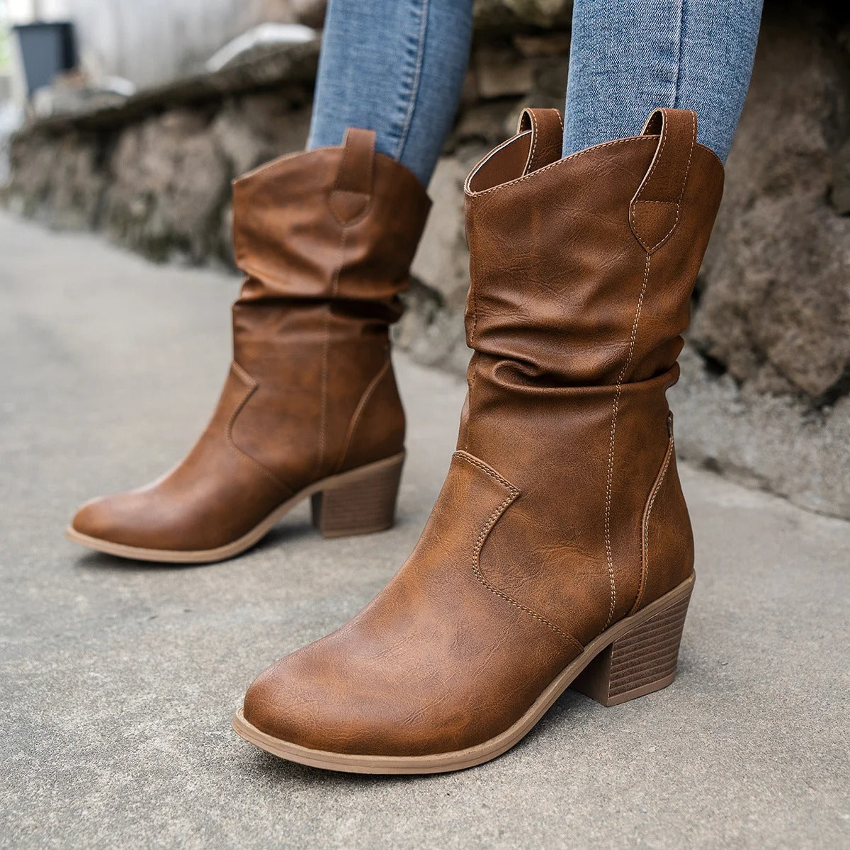 GR | Orthopedic cowboy boots