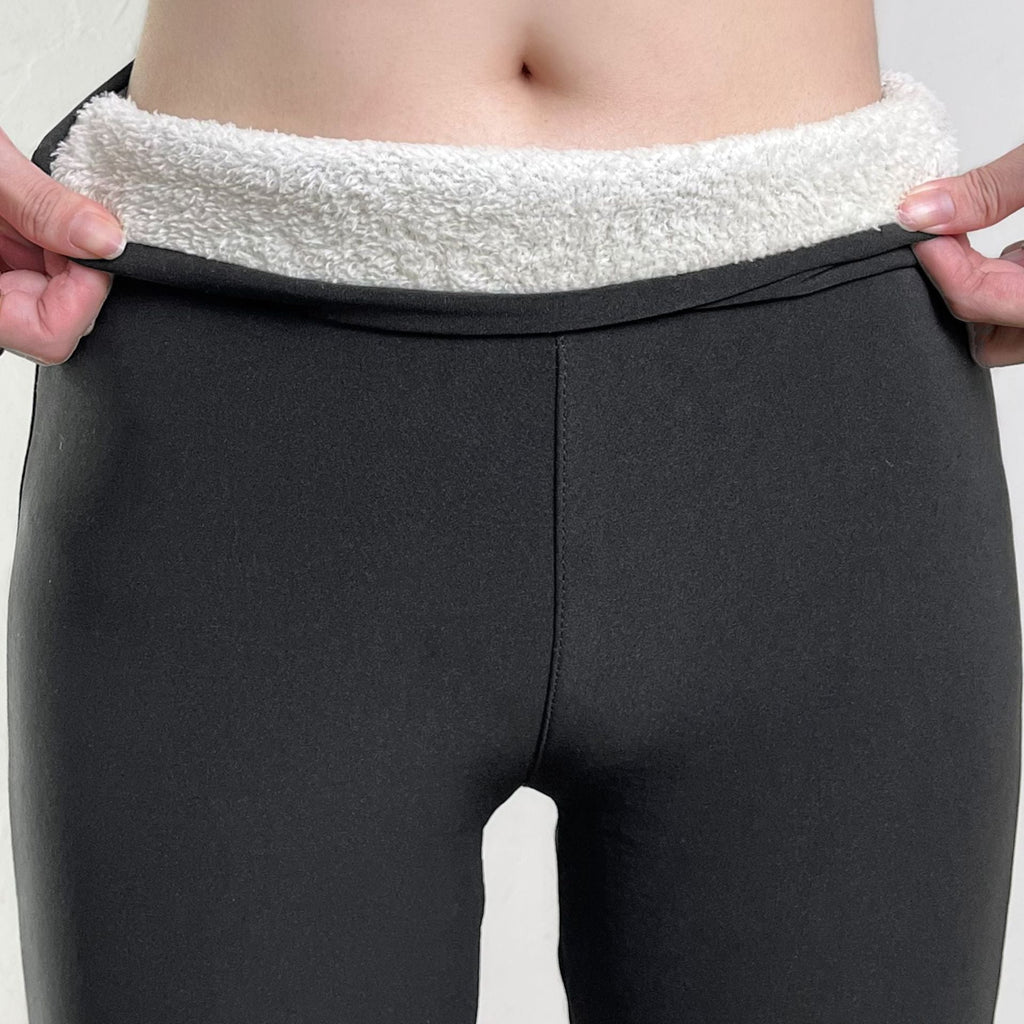 GR | Liebliche Fleece Hohe Taille Wollleggings