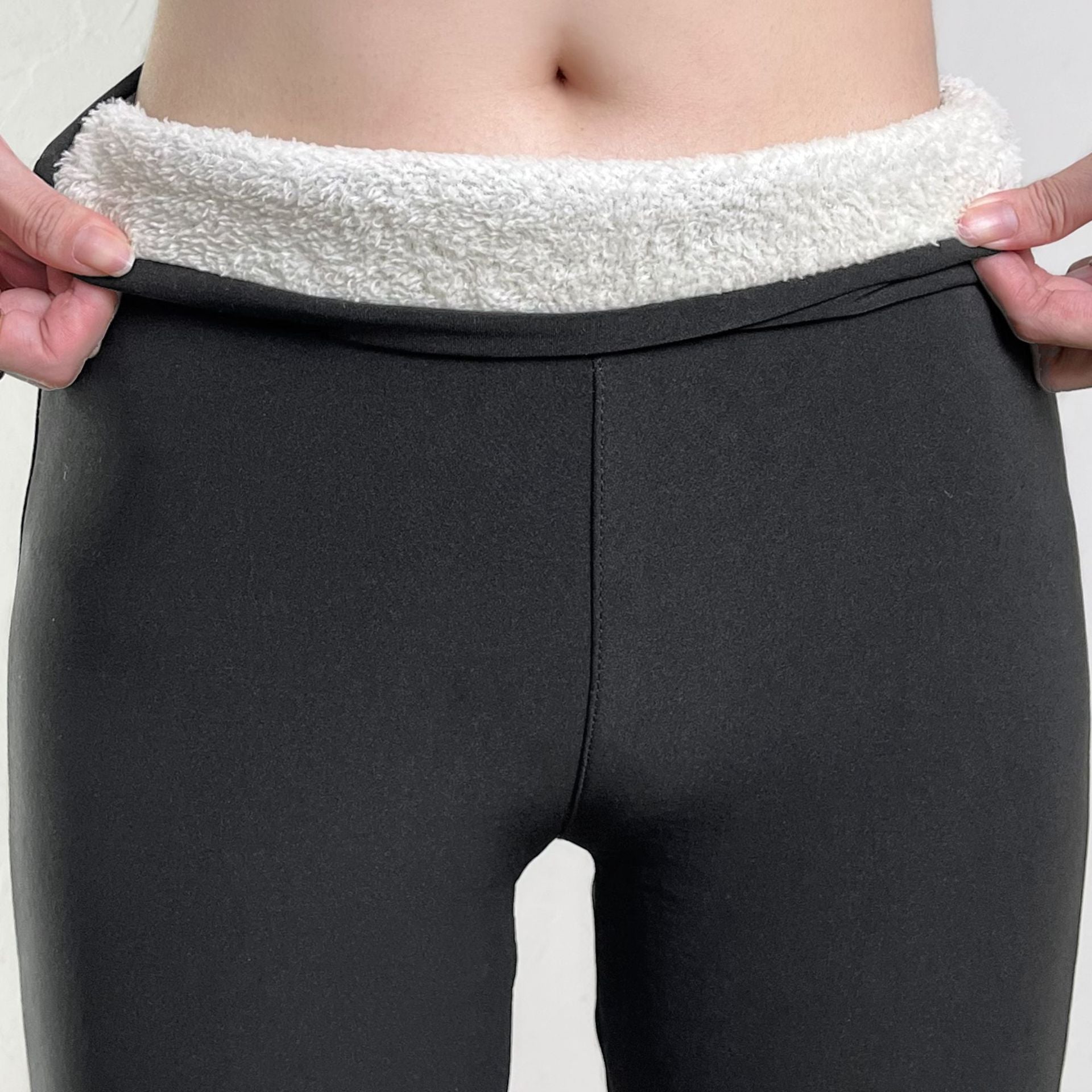 GR | Liebliche Fleece Hohe Taille Wollleggings
