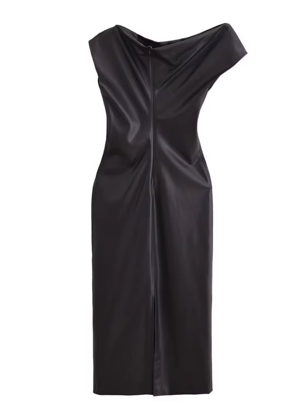 GR | Elegantes Lederkleid