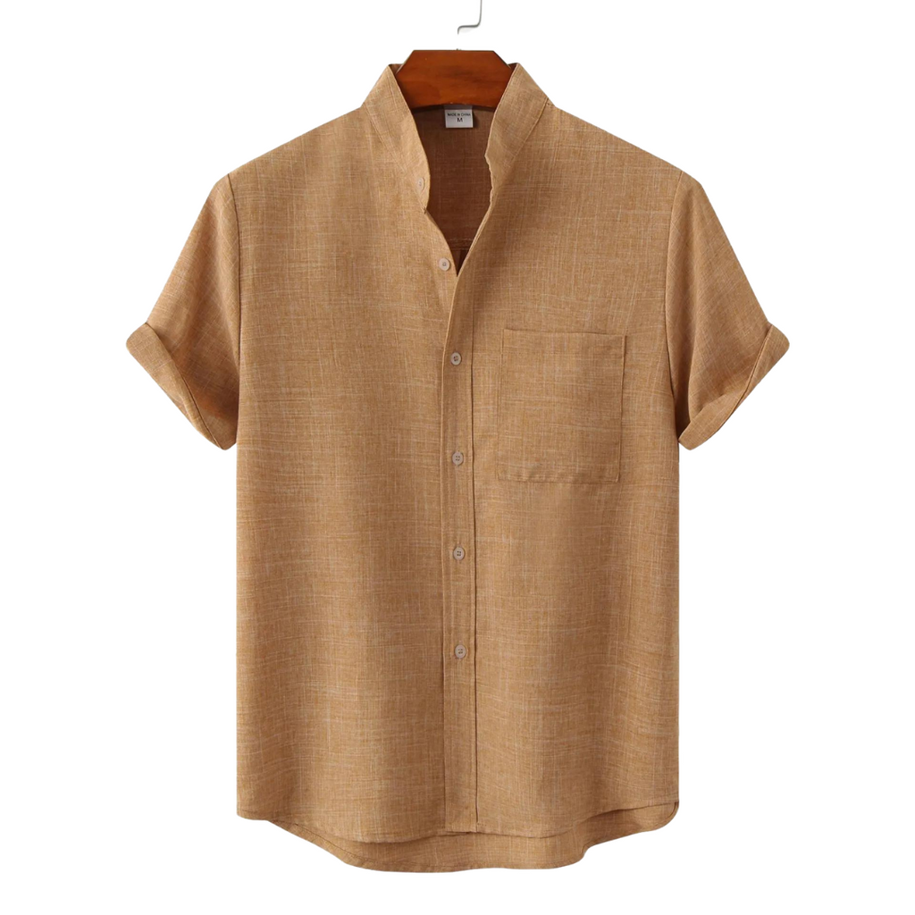 GR Linen T-Shirt - Boho - Solid Color Slim Fit