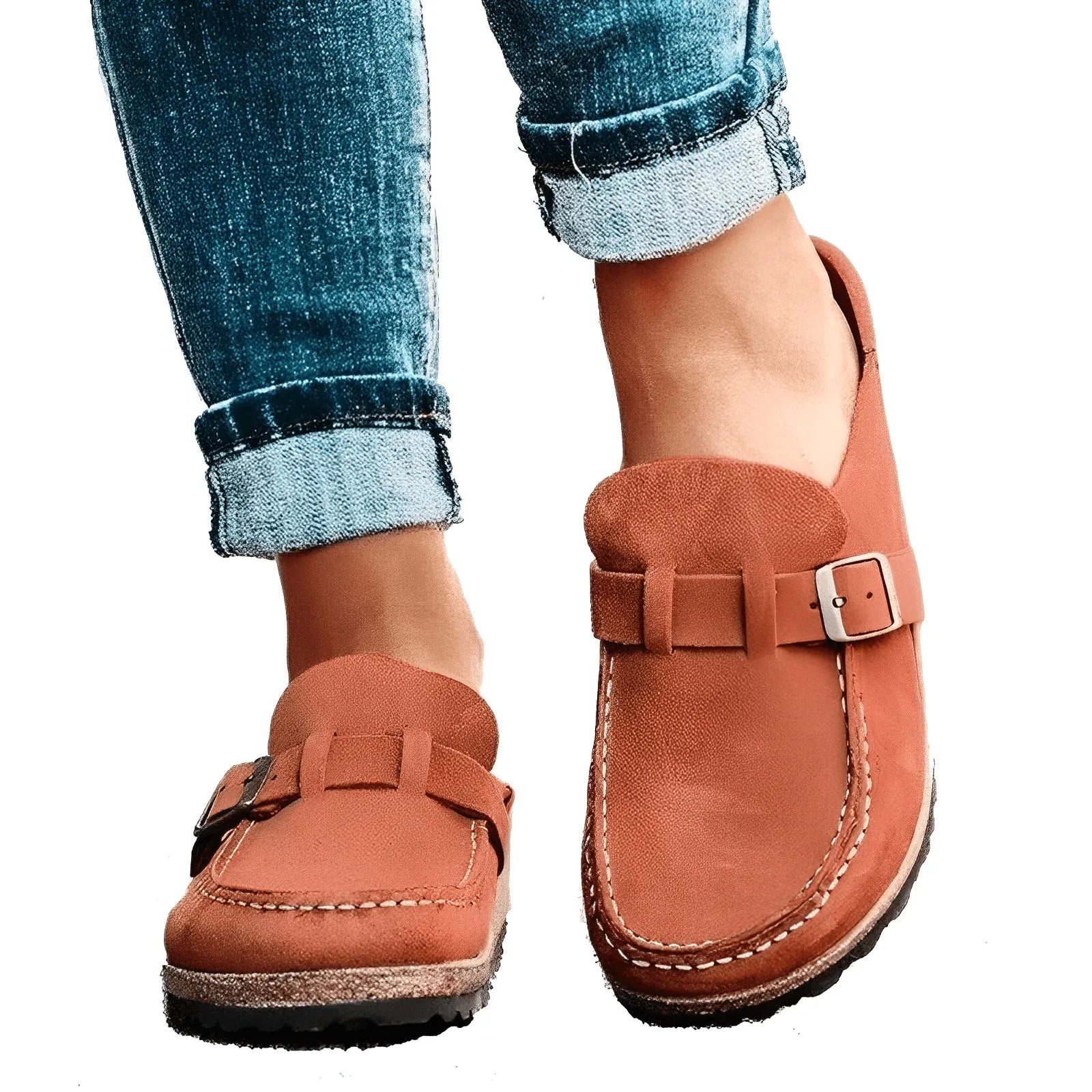 GR | Women's Stylish Buckle Comfortable Ideal for Everyday Use