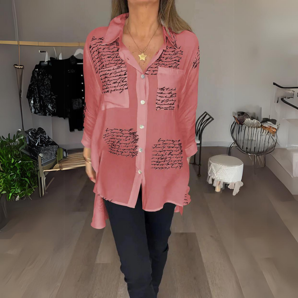 with letter print for women