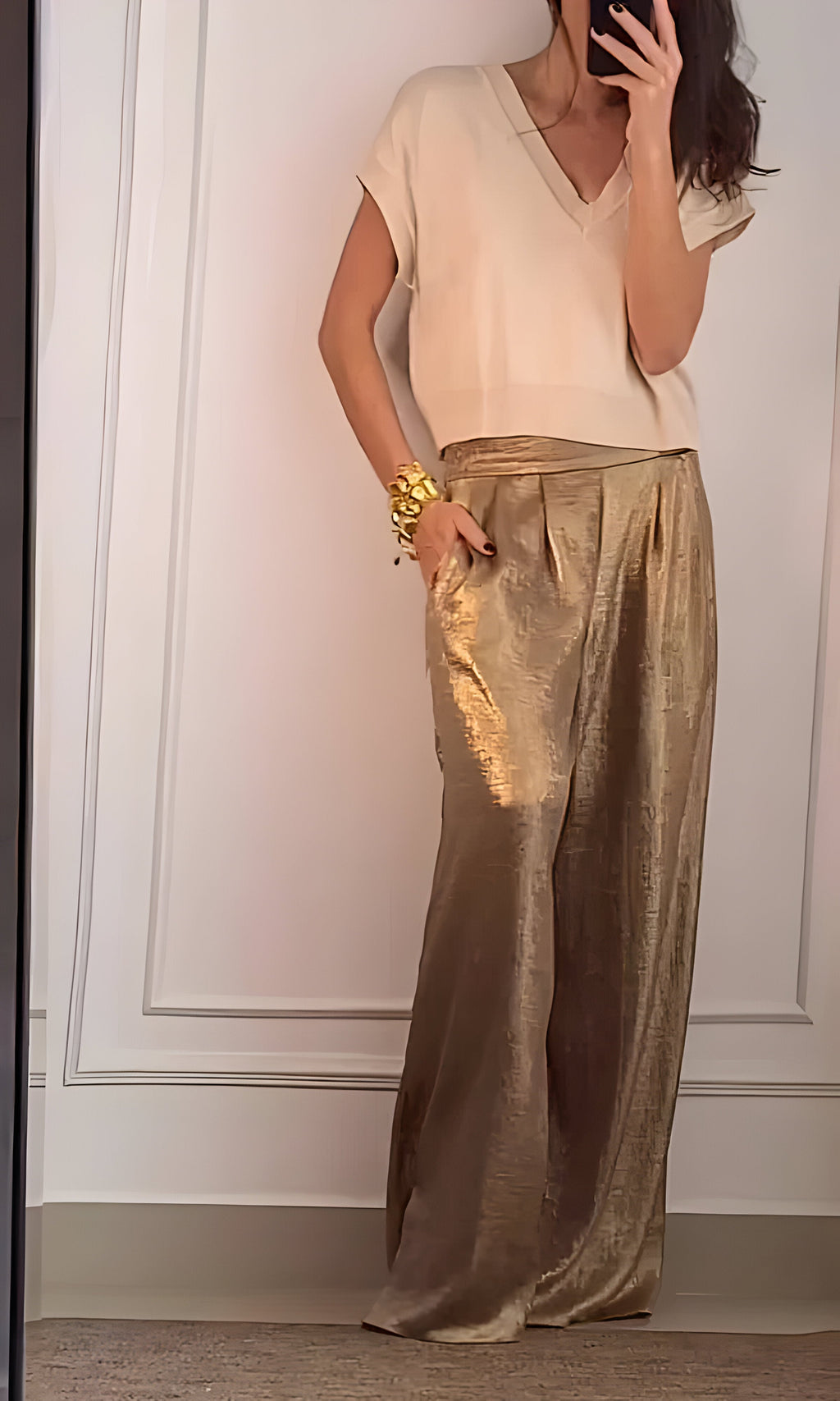 GR | Elegantes Oberteil Und Hose