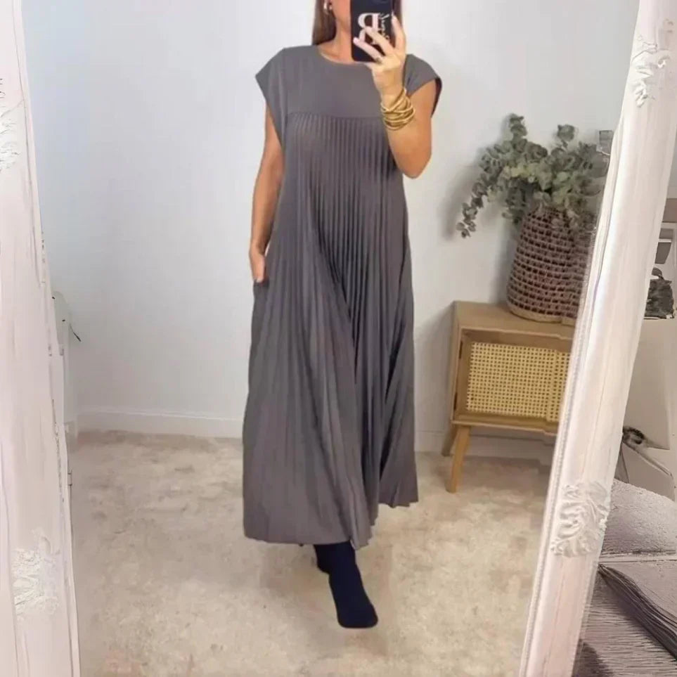 GR | Leichtes Und Frisches Plisseekleid