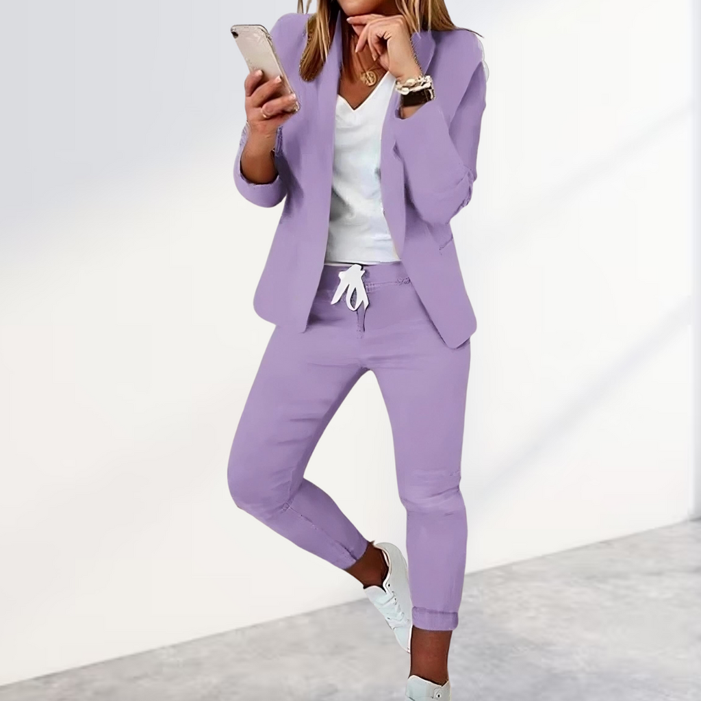 GR | Stylish Blazer & Trousers Set
