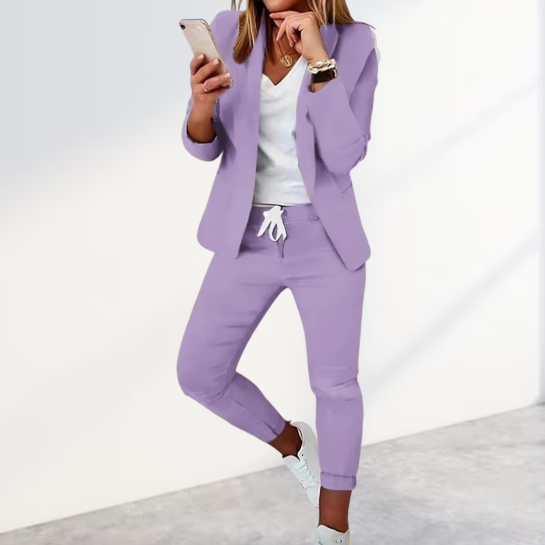 GR | Stylish Blazer & Trousers Set