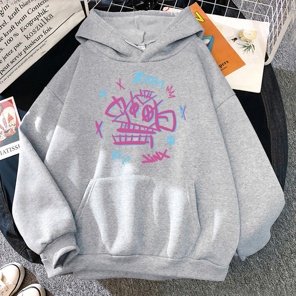 GR | Arcane Hoodie Harajuku Style Jinx and Ekko