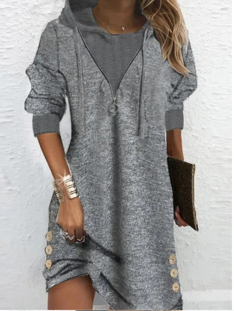 GR | Hooded dress Regular Fit – Comfortable and casual for everyday wear