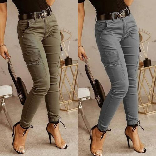 GR | Trendy Cargo-Jeans für Damen – Modern und Bequem