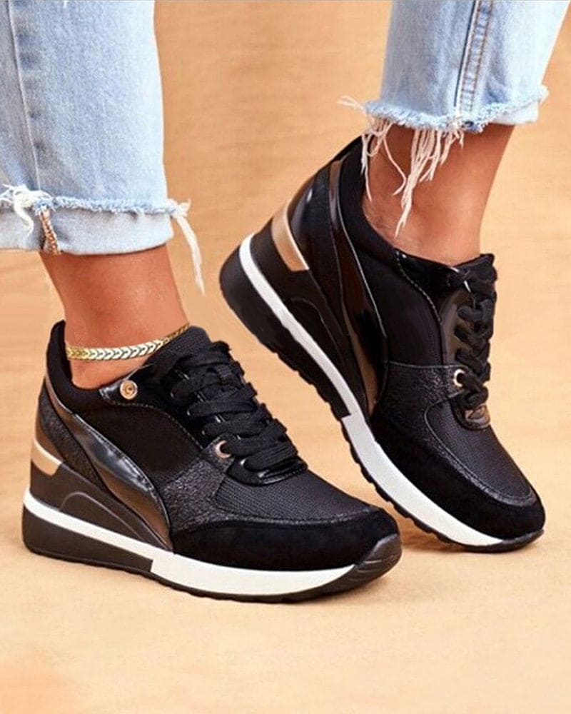 GR | Platform Sneakers with Sequins