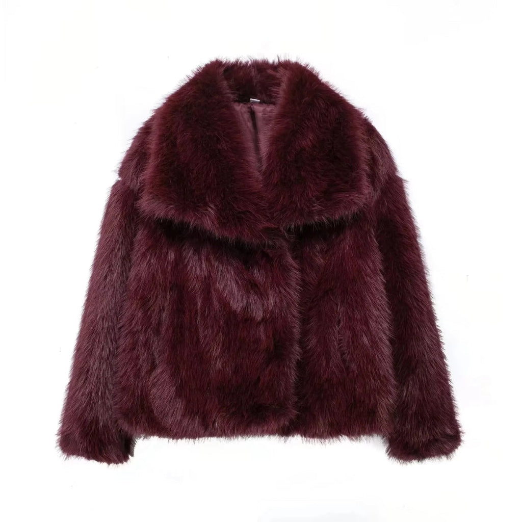 GR | Fluffy Fur Jacket for Winter