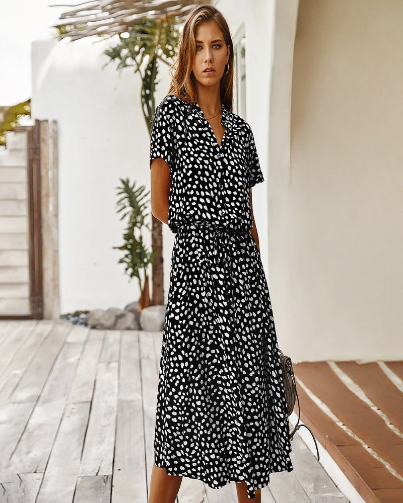 GR | Hemdkleid Für Damen Midi