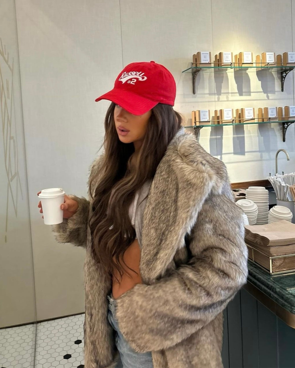 GR | Fluffy Fur Jacket for Winter