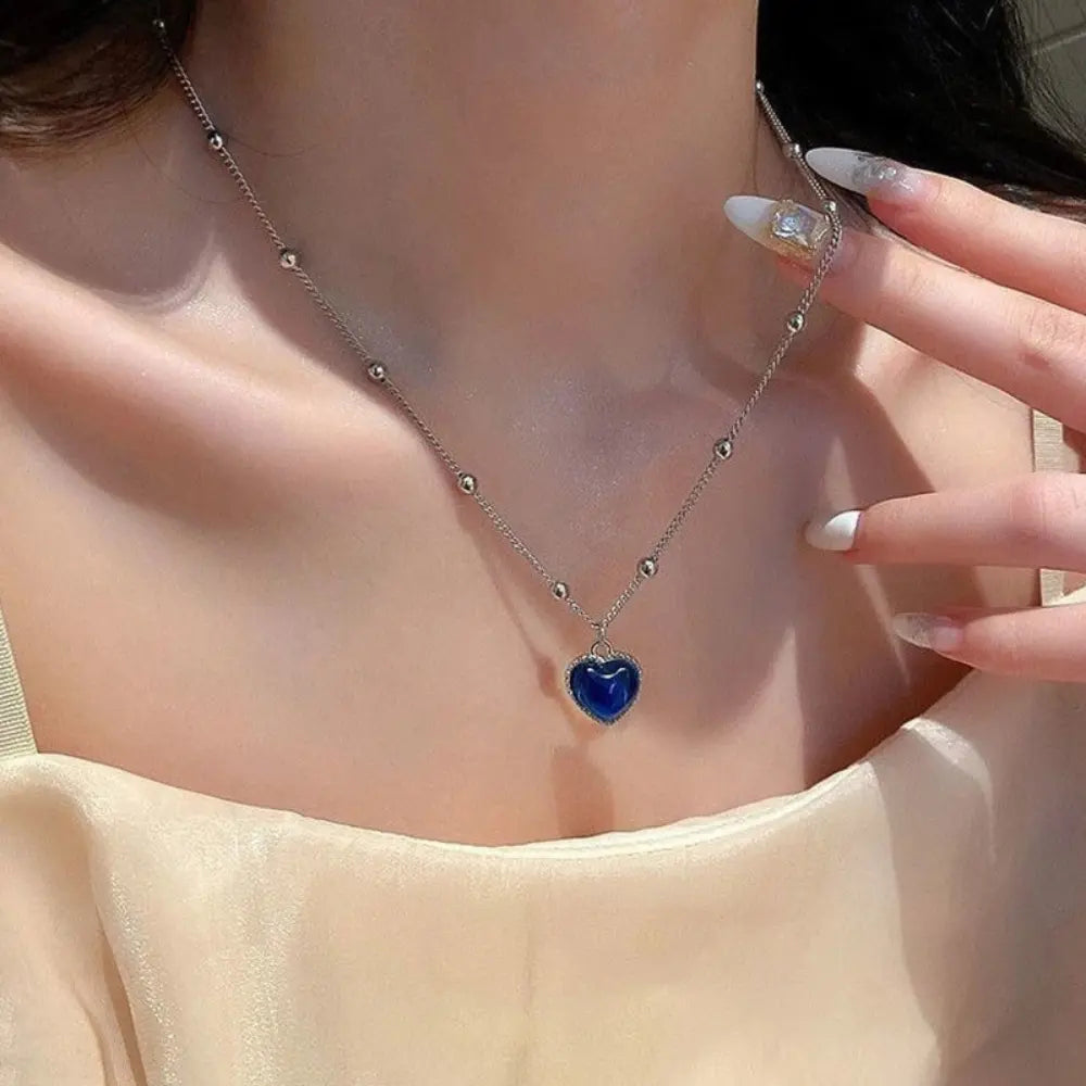 GR | Heart Pendant Necklace for Women