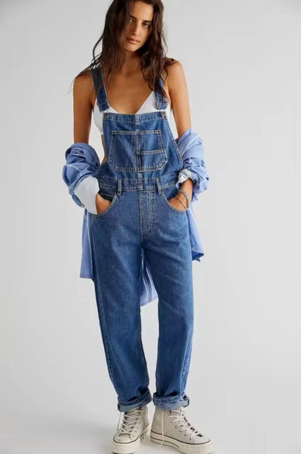 GR | Lockerer Jeans-Overall