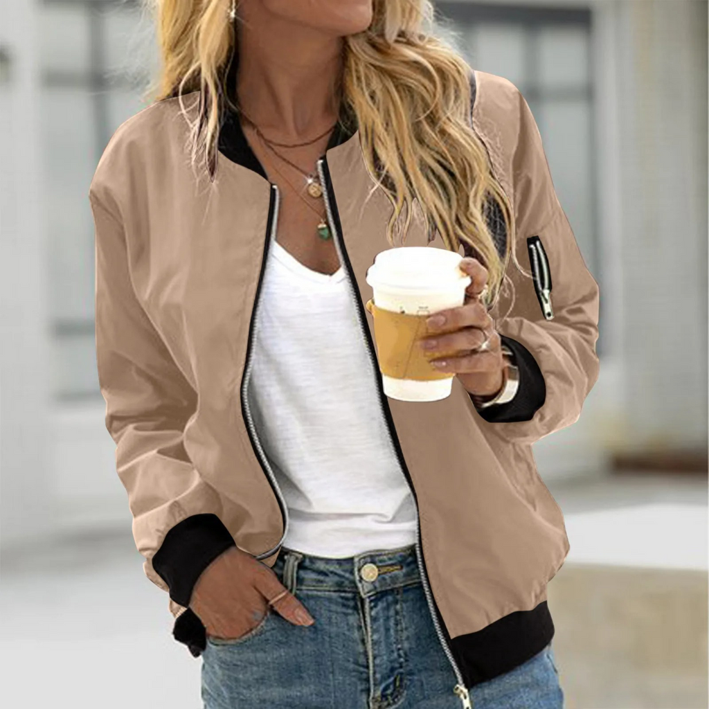 GR | Stylish bomber jacket for women