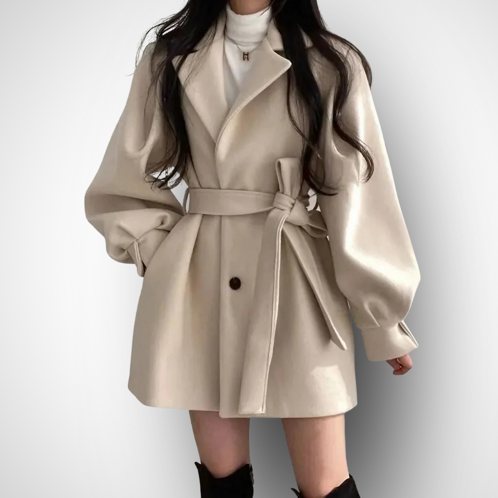 Simple and stylish winter dress