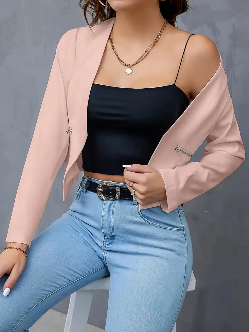 GR | Blazer with zip pockets