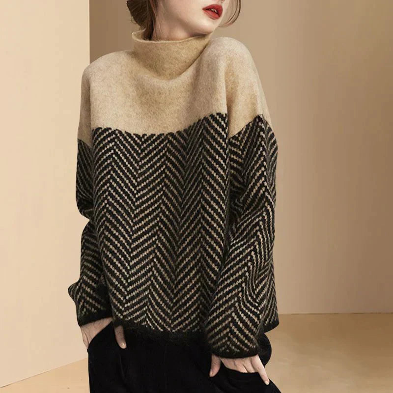GR | Retro-Inspirierter Pullover Für Einen Nostalgischen Look