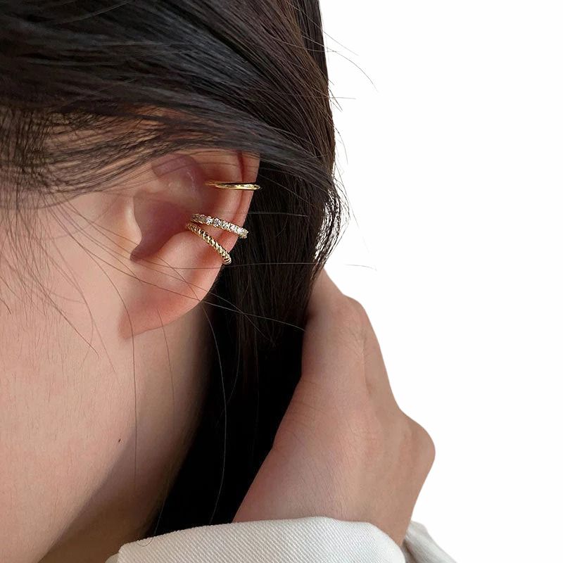GR | 3-piece Oorcuff Earrings