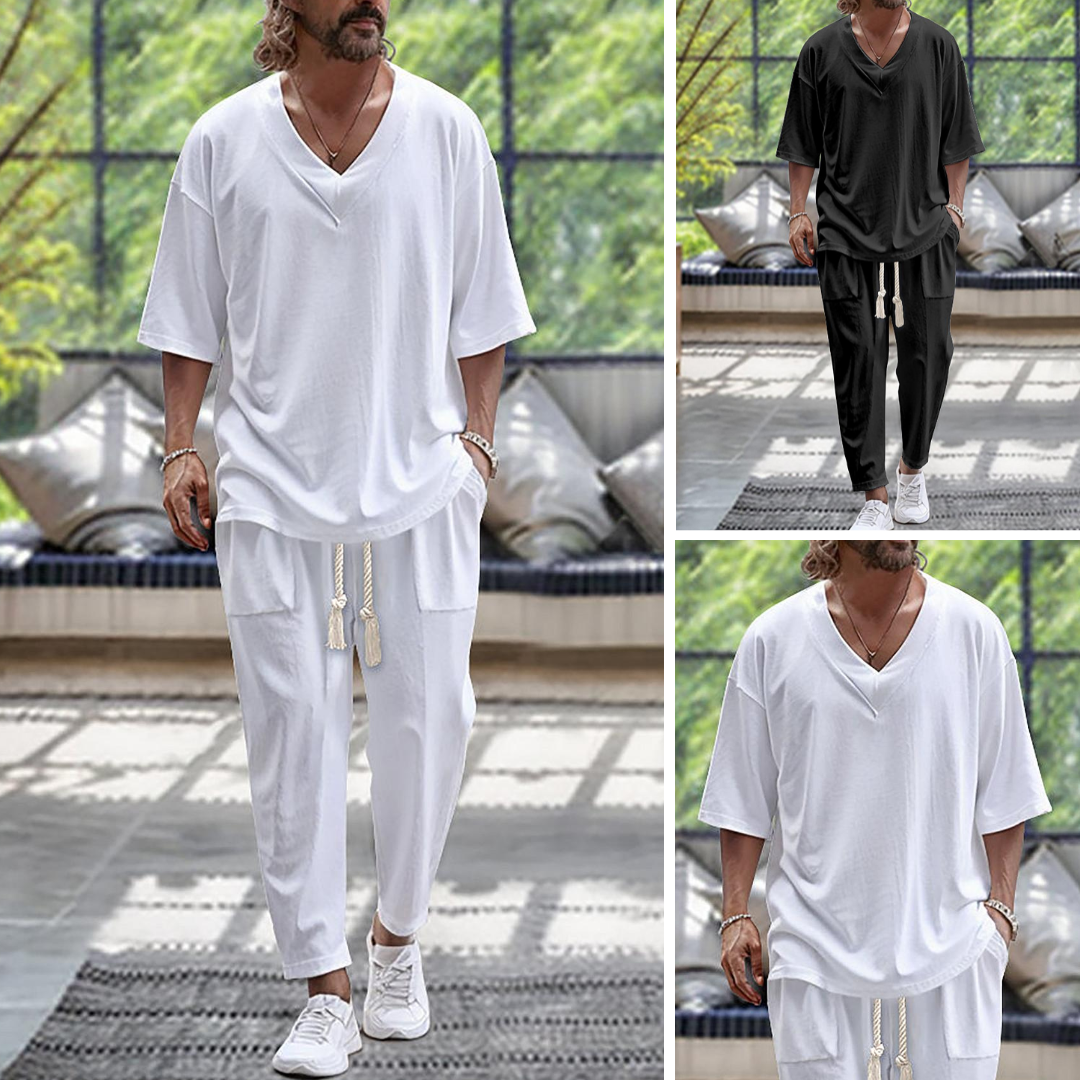 GR | Elegant suit with shirt and trousers
