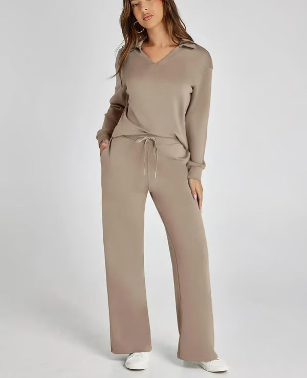 GR | Women's Two-Piece Set: Comfortable & Trendy Look for Women