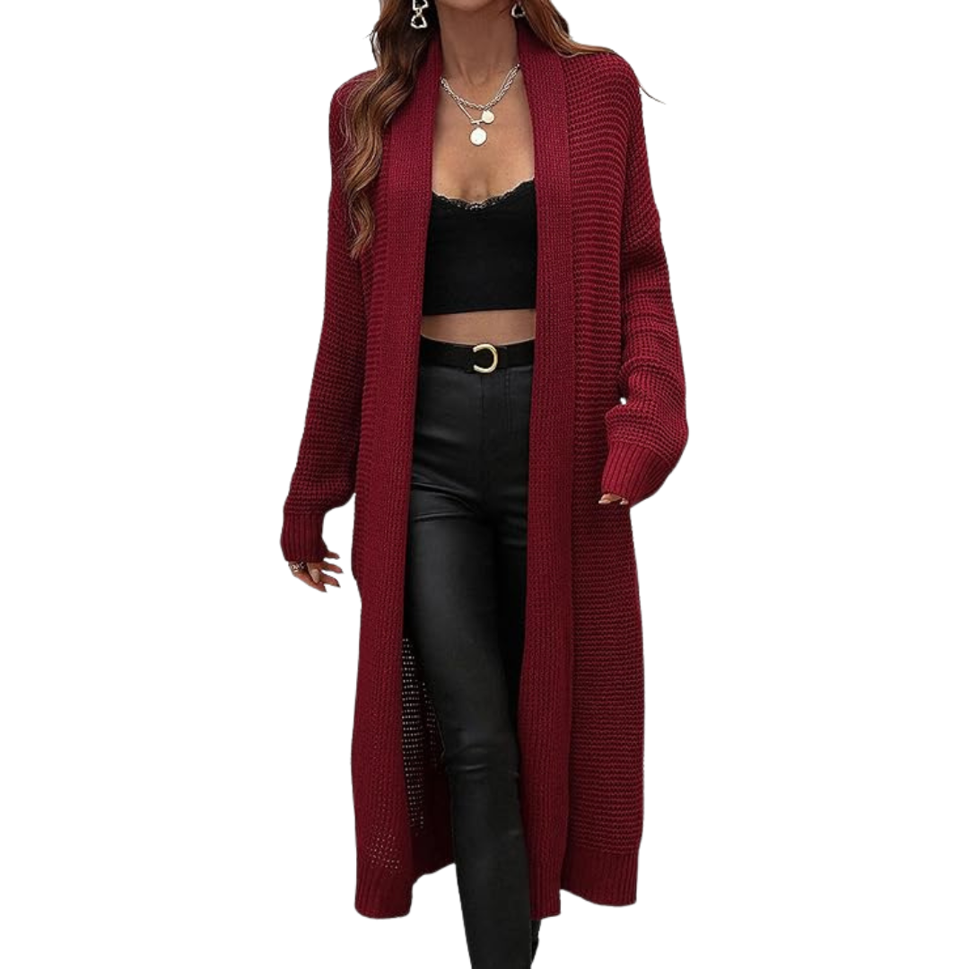 GR | Long Open Cardigan for Women