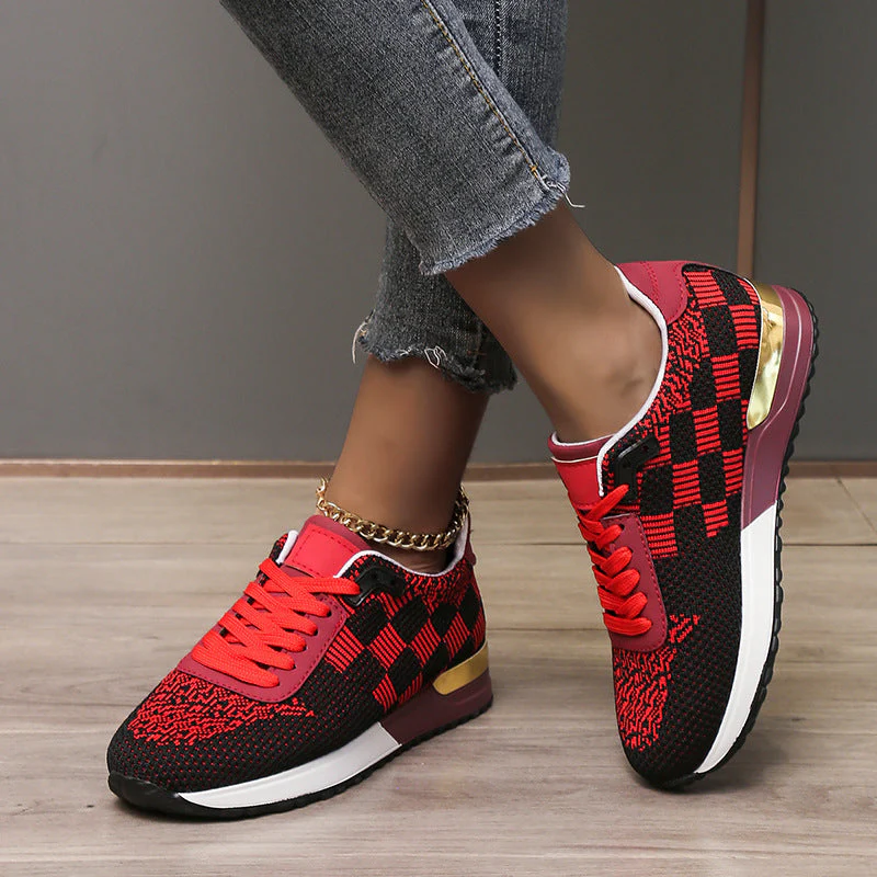 GR | Women's Sneakers Comfortable Running Shoes with Non-Slip Sole and Modern Design